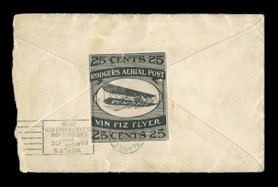 The Vin Viz Flyer Stamp